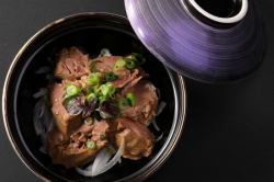 White liver marinated in soy sauce