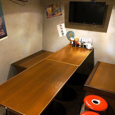 個室は8名様~ご利用可能!!餃子×ビールの相性は抜群◎