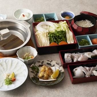 Tetchiri Full Course ◇6 dishes◇ 7,500 yen (tax and service charge included)