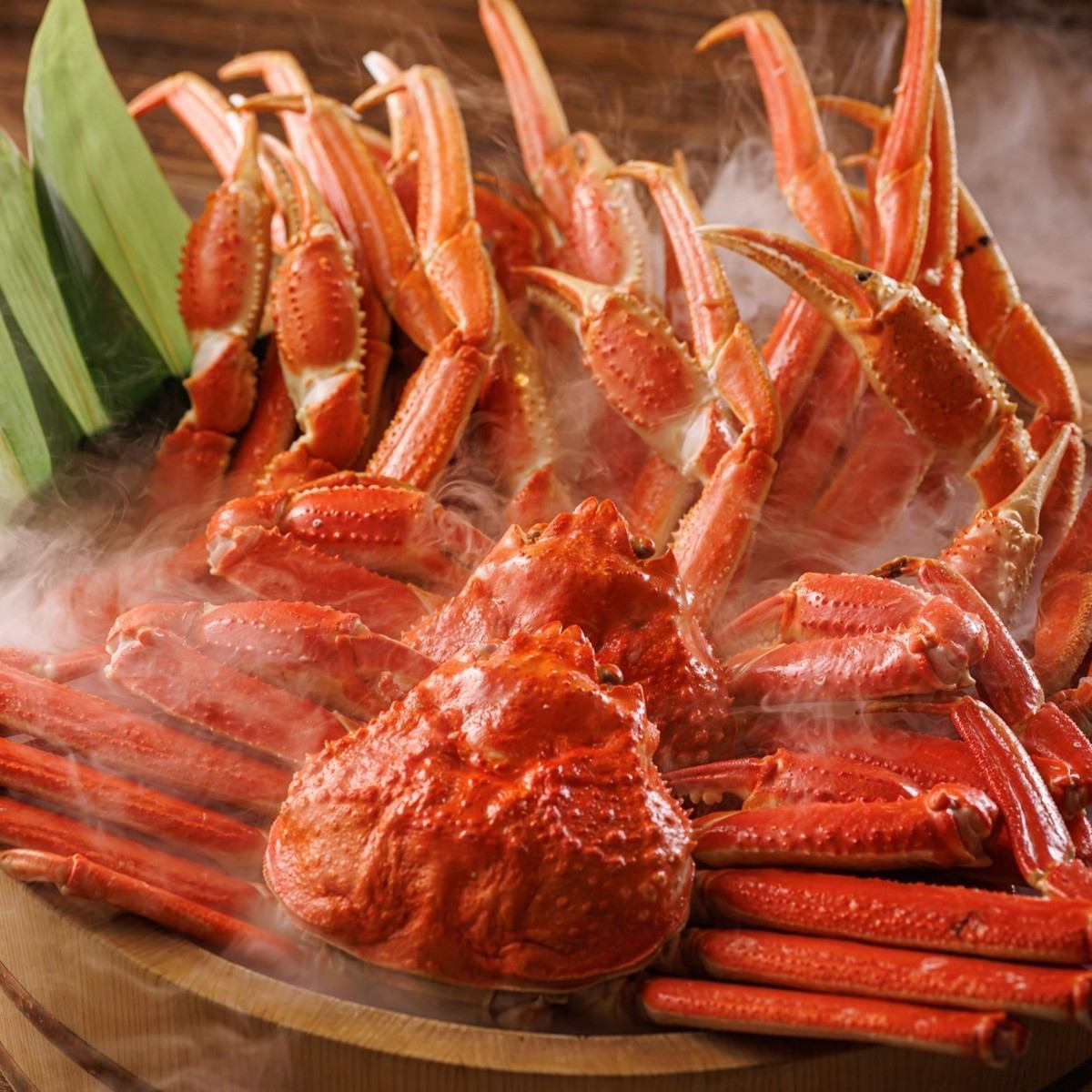 All-you-can-eat snow crab from 4,980 yen (5,478 yen including tax)