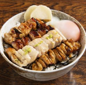 こだわりの焼き鳥丼