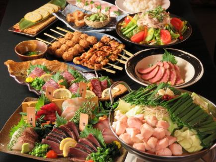 【宴会プラン～ikki～一揆コース】焼き鳥や人気のチキン南蛮が食べられる♪料理10品2時間飲放付