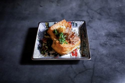 自家製カリとろ厚揚げ