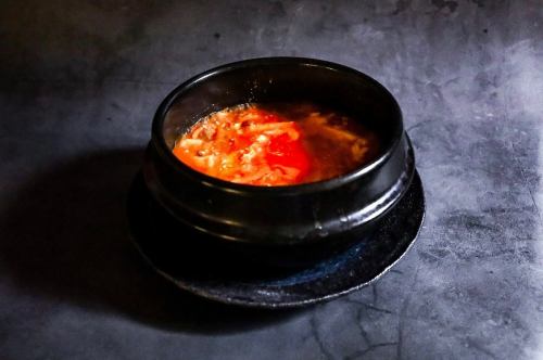 甘み。辛み。スンドゥブチゲ