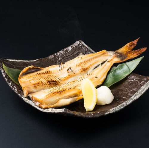 ホッケの塩焼き/炙り胡麻だれシメサバ