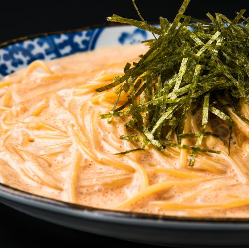 明太子のクリームパスタ