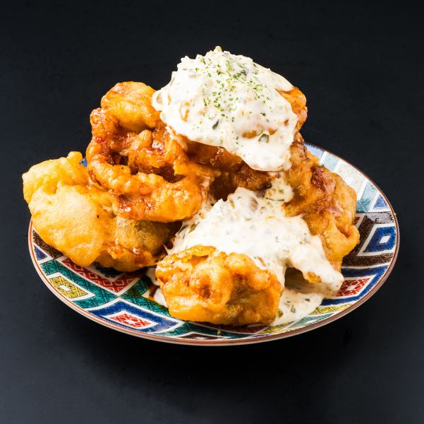 【食欲直撃！外はサクッと、中はジューシー。】名物「サクチキ南蛮」