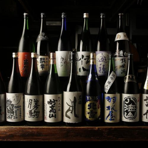 日本酒、焼酎全品110種