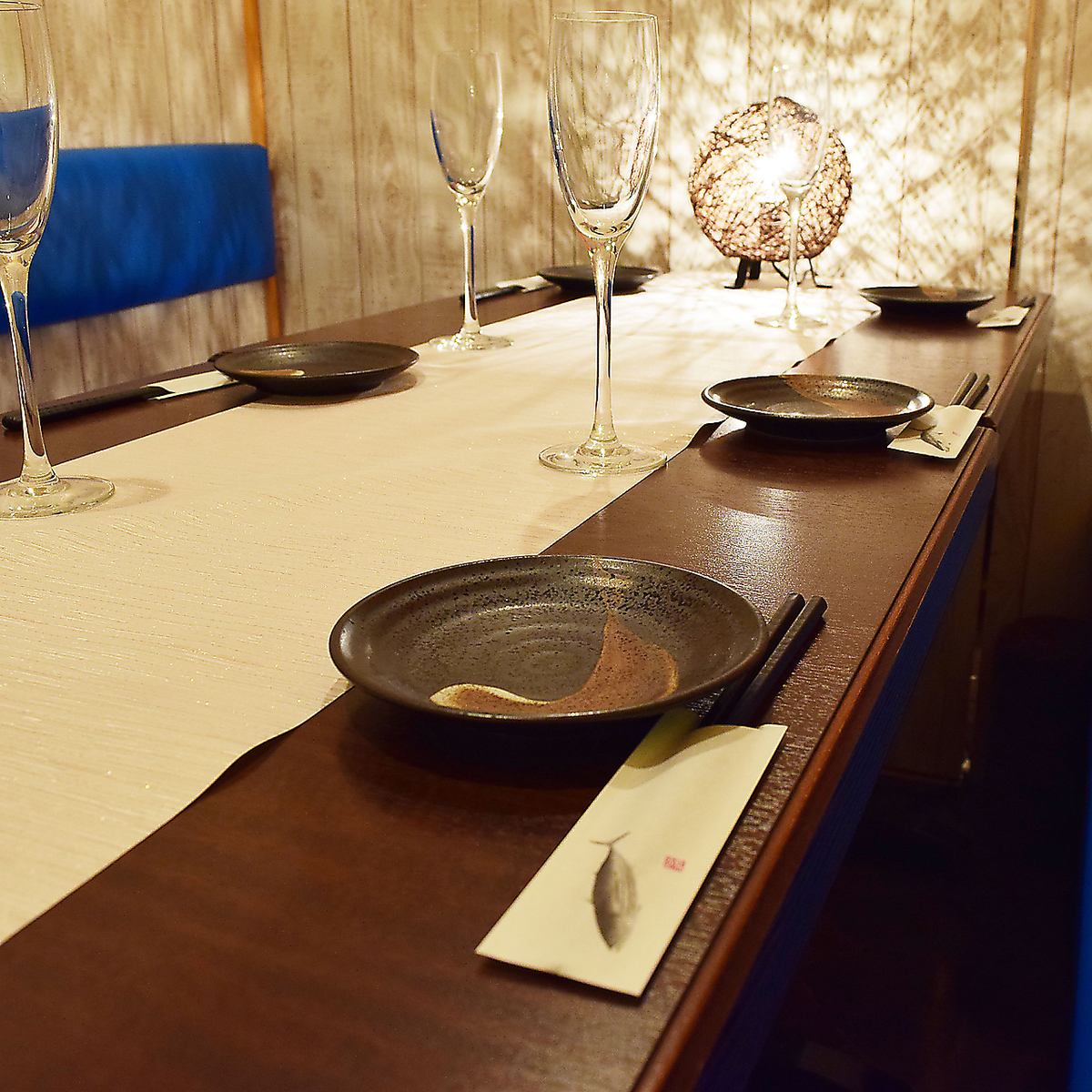 We also have private room seating for just two people♪