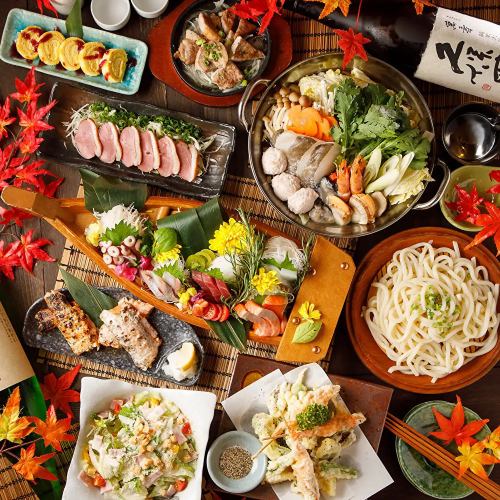 人気の全60品食べ飲み放題