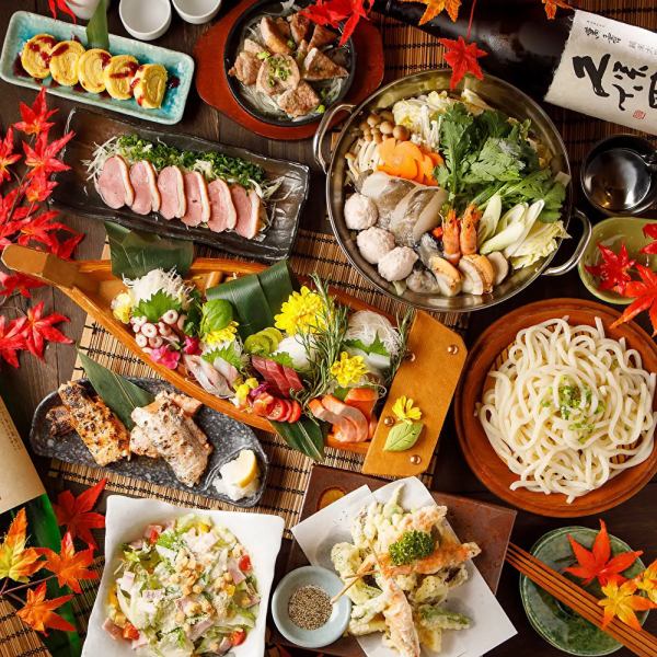 新宿No.1コスパ！【3時間食べ飲み放題】すき焼きや焼鳥に鮮魚含『全60品食べ飲み放題』5180円⇒3980円