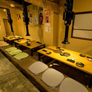 貸切時は個室としてのご利用が出来ます！平日も週末も貸切承ります★