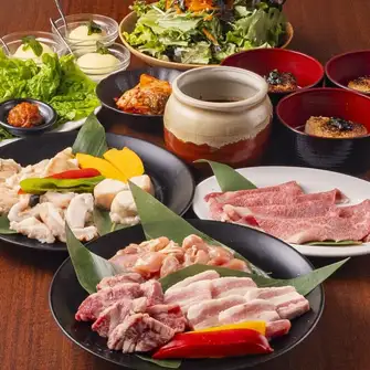 宴会におすすめ！2,980円～選べる3種の焼肉コースをご用意