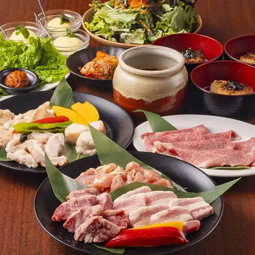 宴会におすすめ!2,980円~選べる3種の焼肉コースをご用意