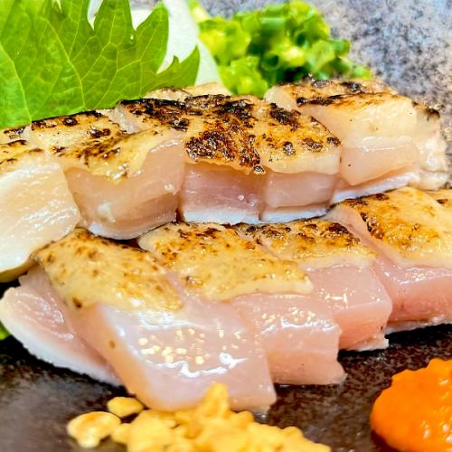 店主のこだわり！炭焼たたき