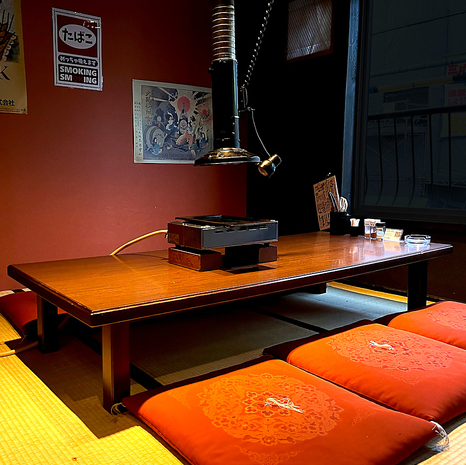 個室も完備しており、ご家族やグループでもご利用にも◎