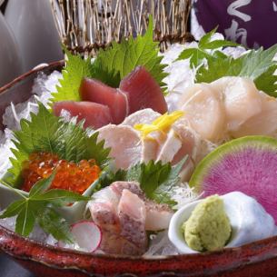 Assorted sashimi "Hana" (assorted 5 types)