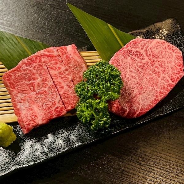 広島牛赤身盛り合わせ