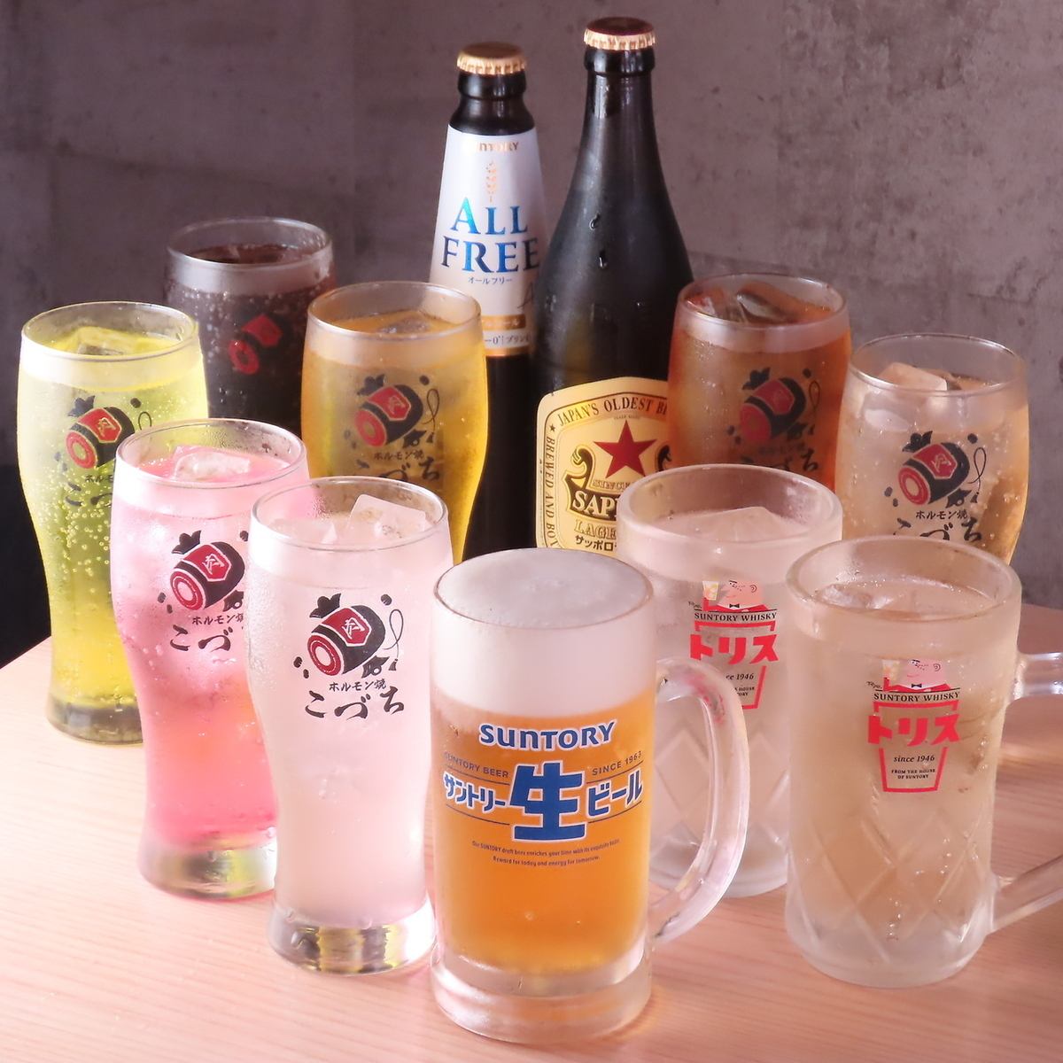 アラカルトで楽しみたい方必見！単品飲み放題ございます！