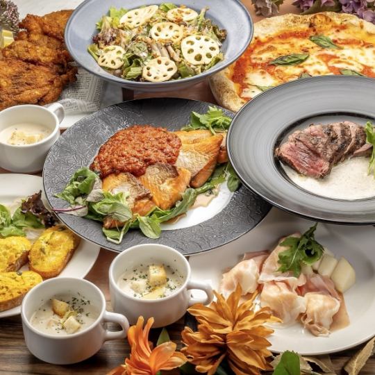 [From October 1st] Enjoy the luxurious taste of seasonal delicacies with this autumn course (9 dishes + 90 minutes of all-you-can-drink)