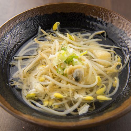 ★ All-you-can-eat menu ★ Bean sprout soup