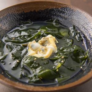 ★ All-you-can-eat menu ★ Wakame soup