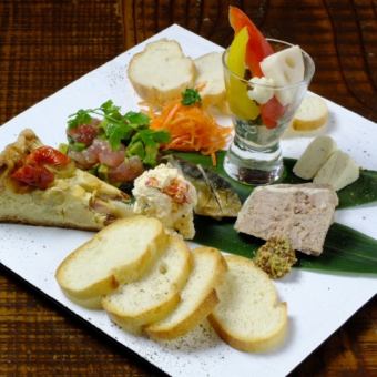 Appetizer platter (for two people ~) 7 kinds