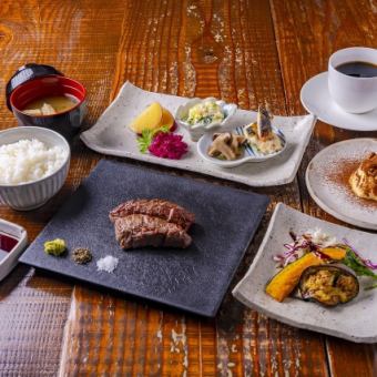 《ランチコース》熊本県産あか牛ステーキが楽しめる【全6品】4000円(税込)