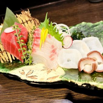 お刺身　三点盛り