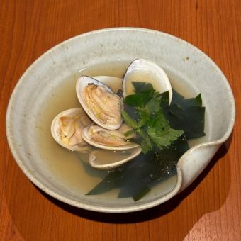 はまぐり酒蒸し