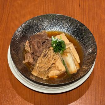 特選村上牛の肉豆腐