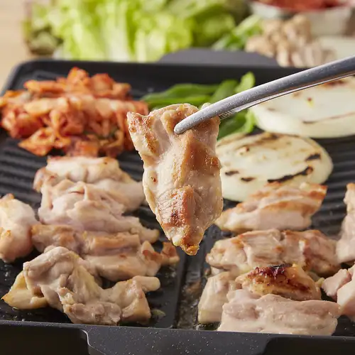 【名物】鉄板焼き鶏