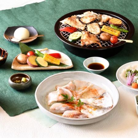 【焼きふぐ】◎季節限定◎夏安居・玄貴(げんき)コース《全6品》※5/21より提供開始
