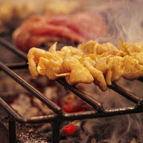 ライブ感◎極上の焼き鳥