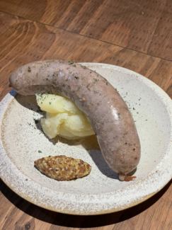 Homemade extra thick sausage (1 piece)