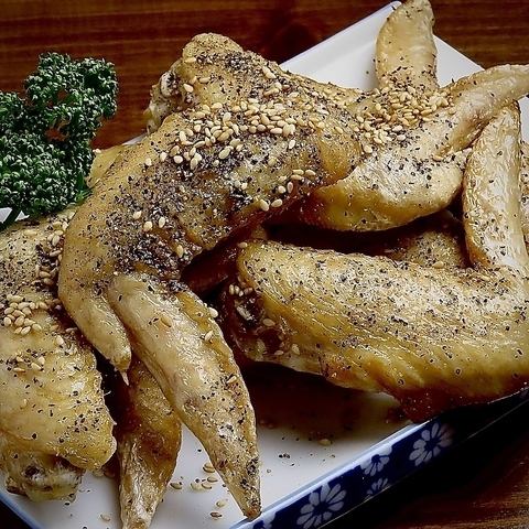 国産手羽先4本