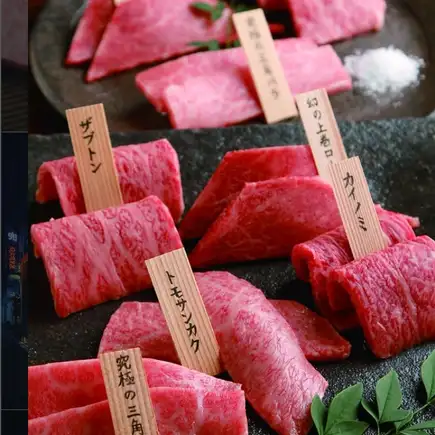 【佐賀A5級特級炙烤牛肉套餐】12道菜，含無限暢飲：8500日元