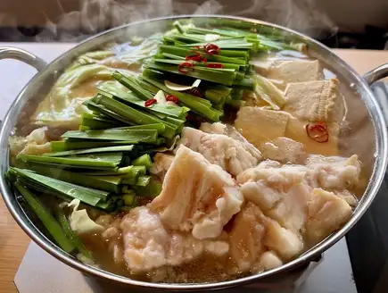 [Weekday Limited 3-Hour All-You-Can-Drink Included] Motsunabe (Offal Hot Pot) and Yakitori (Grilled Chicken Skewers) Course: 7000 yen (tax included) (Excluding Fridays, Saturdays, and the day before public holidays)