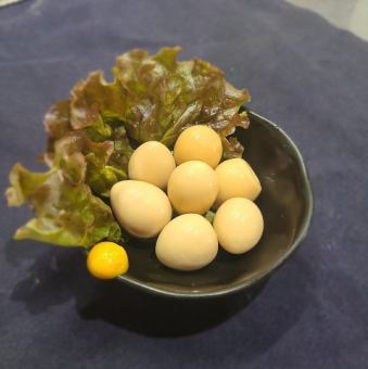 うずらの煮卵