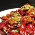 Spicy stir-fried chicken