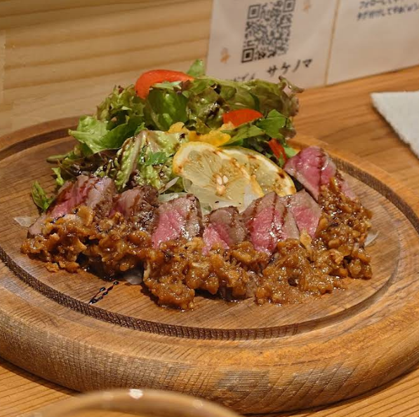 燻製和牛のカルパッチョ！