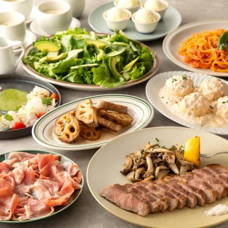 早割20%OFF!!2H飲放付【STANDARDコース】全9品6600円⇒5280円(税込)