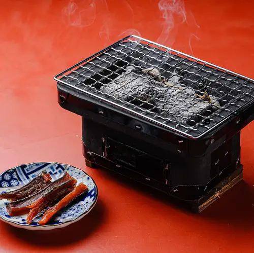 High-end delicacy: dried salmon