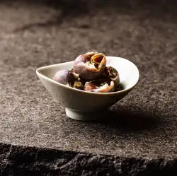Simmered whelk