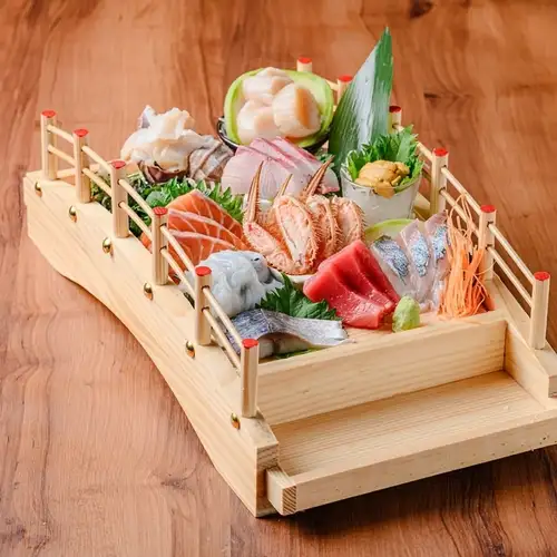 10-piece sashimi platter