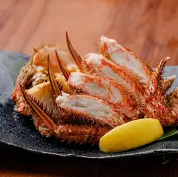 Half a hairy crab