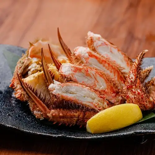 Half a hairy crab