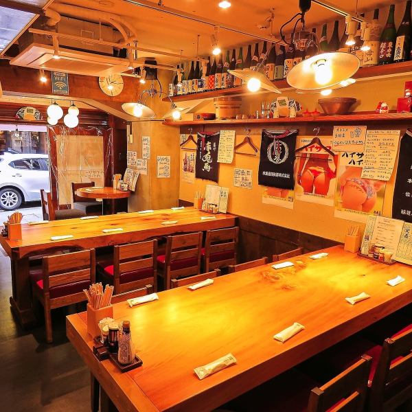 [Excellent location 3 minutes from the station! Recommended for small and medium-sized company banquets!] Our shop is a 3-minute walk from Shimbashi Station.It can be used as a full-fledged soba restaurant at noon and a soba bar at night.Lunch with purchases and a quick cup at the end of work ...Please feel free to drop in. .Up to 8 people can be seated side by side, and a banquet for 16 people in total is also possible!