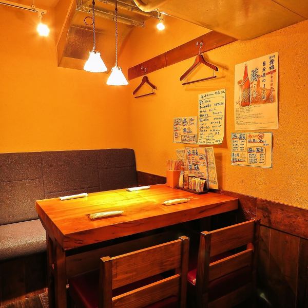 [Private room seats for up to 6 popular people must be reserved] Private room seats in the back of the store are popular seats that must be reserved.You can enjoy your meal in a private space.We also have various types of seats such as counter seats and spacious table seats.Please choose according to the usage scene.