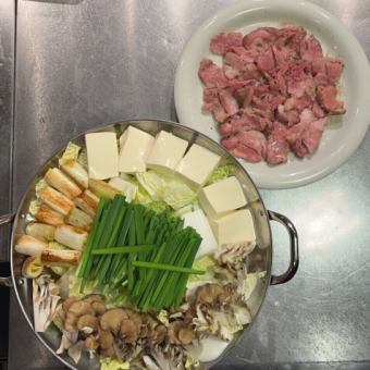 [Duck hotpot course] 6 dishes + 2 hours of all-you-can-drink (including 25 types of sake and shochu, draft beer, etc.) ⇒ 6,600 yen (tax included)